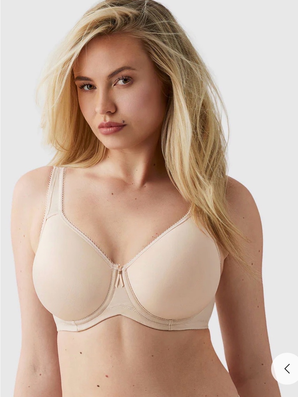 Wacoal Light Beige Full-Coverage Underwire Bra